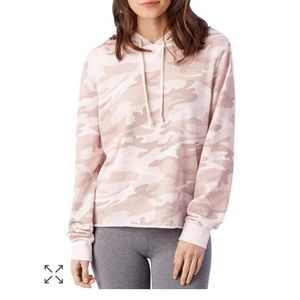 Alternative pink camo sweatshirt NWOT